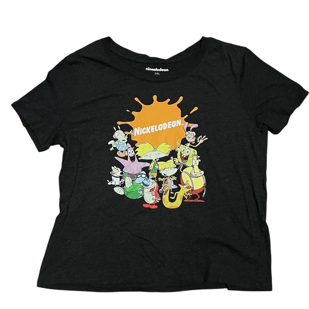 Nickelodeon Women's Character Graphic T Shirt, Size 2XL